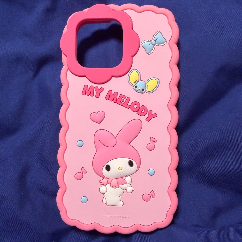 iPhone 15 Pro Max Pink My Melody Case